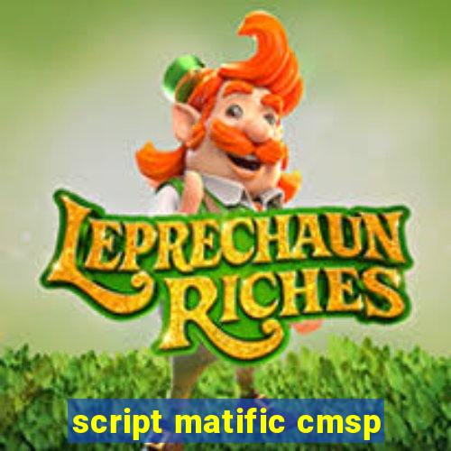 script matific cmsp